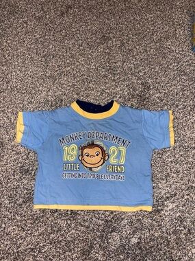 Vintage Y2K Curious George Tee